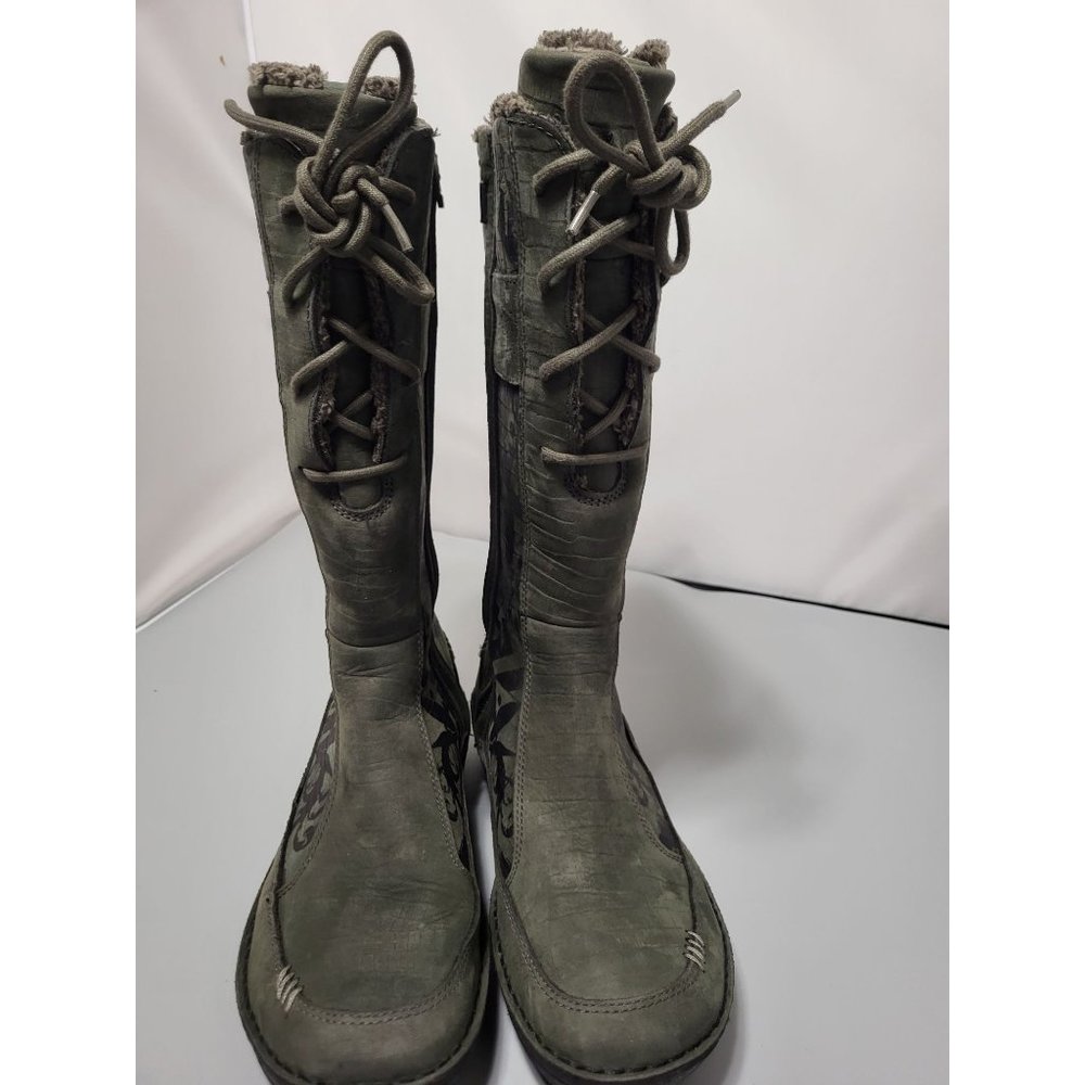 TEVA X Spyder Kiru Aztec Green Snow Winter Boots, Faux Fur Lined, 8.5 - Picture 2 of 9